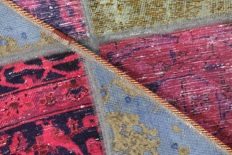 Patchwork Persian Carpet 225x125 - Picture 4