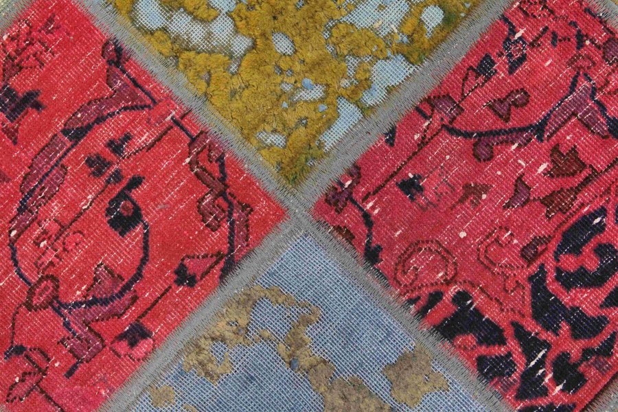 Patchwork Persian Carpet 225x125 - Picture 6