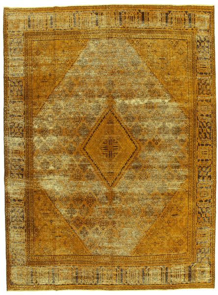 Vintage - Bijar Persian Carpet 361x268