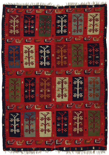 Bijar - Kurdi Persian Carpet 259x187
