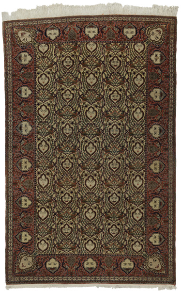 Kashan - Antique Persian Carpet 217x138