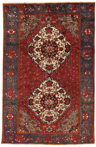 Bakhtiari - old Persian Carpet 293x190