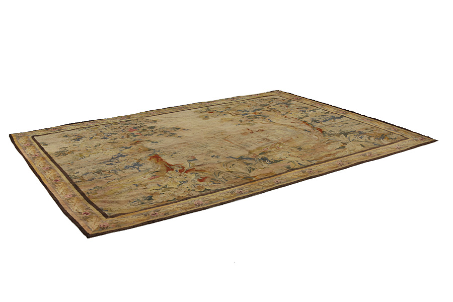 Tapestry - Antique French Carpet 347x256 - Picture 1