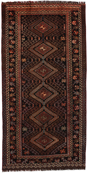 Afshar - old Persian Carpet 280x140