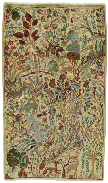 Sarouk - old Persian Carpet 206x120