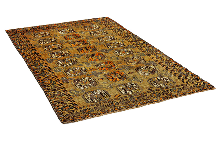 Bokhara - old Persian Carpet 250x150 - Picture 1