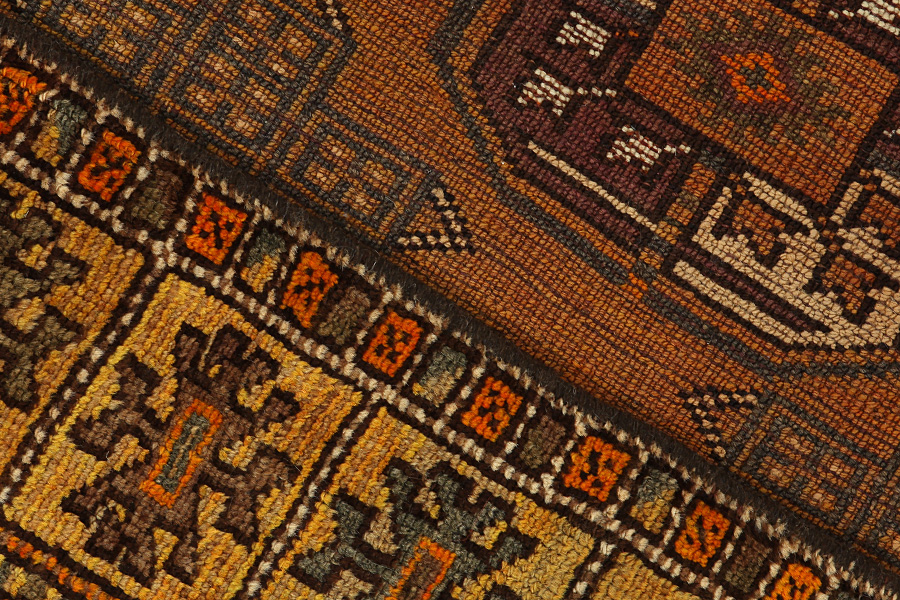 Bokhara - old Persian Carpet 250x150 - Picture 5