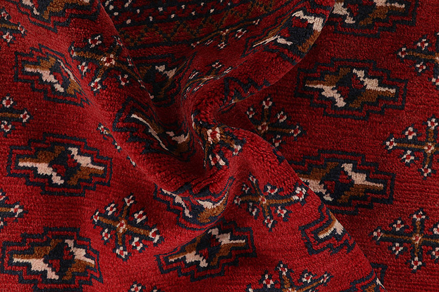 Bokhara - Turkaman Persian Carpet 102x56 - Picture 4