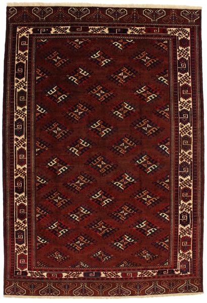 Bokhara - Turkaman Persian Carpet 348x239