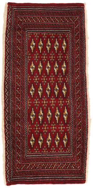 Bokhara - Turkaman Persian Carpet 138x62