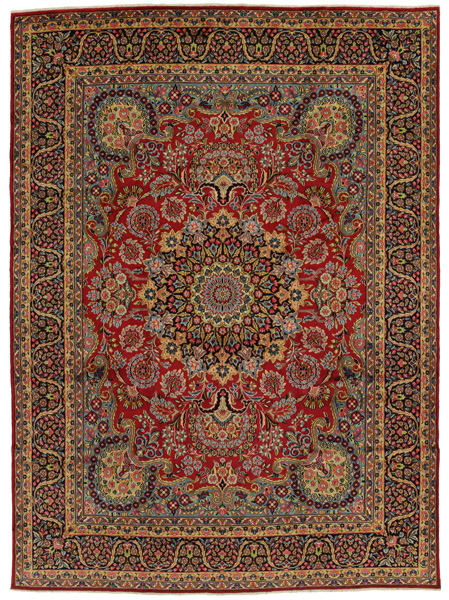 Kerman - Lavar Persian Carpet 391x294