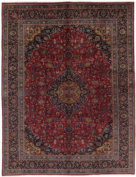 Kashan Persian Carpet 392x295