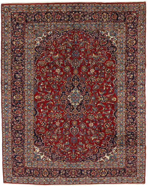Kashan Persian Carpet 383x291