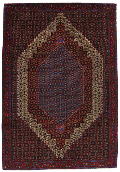 Senneh - Kurdi Persian Carpet 289x200
