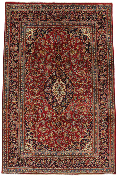 Kashan Persian Carpet 300x195