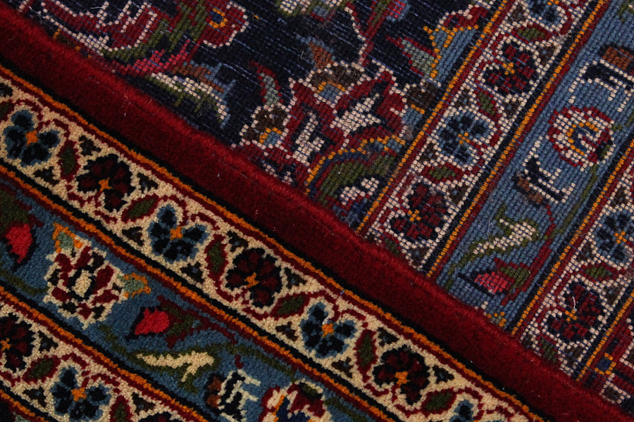 Kashan Persian Carpet 403x294 - Picture 5
