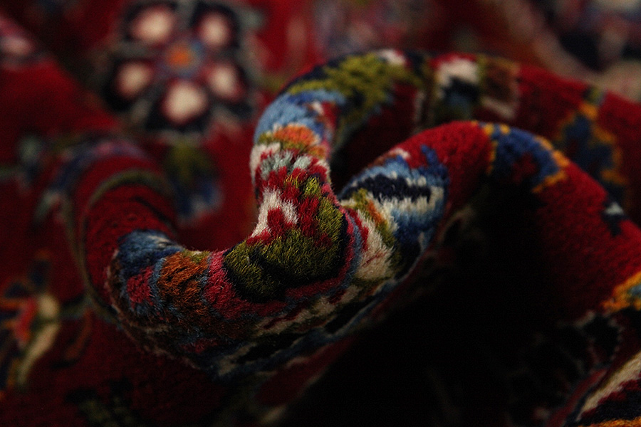 Kashan Persian Carpet 403x294 - Picture 6