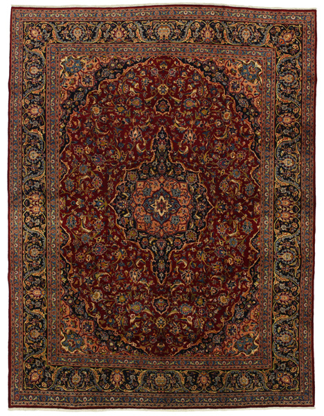 Kashan Persian Carpet 380x291