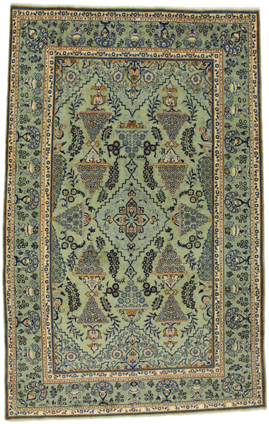 Kashan Persian Carpet 377x235