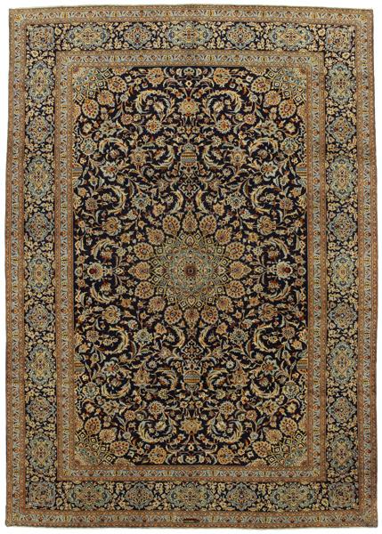 Kashan Persian Carpet 412x292