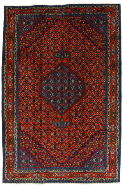 Senneh - Kurdi Persian Carpet 296x193