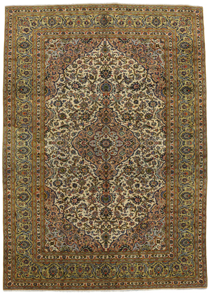 Kashan Persian Carpet 418x295