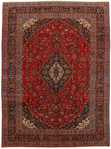 Kashan Persian Carpet 396x292