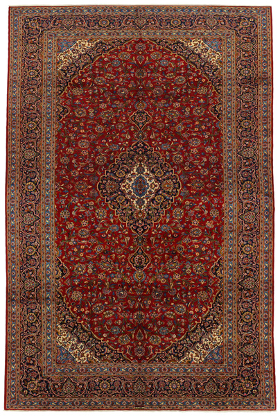 Kashan Persian Carpet 491x300