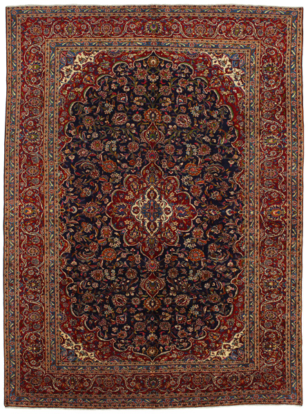 Kashan Persian Carpet 393x289