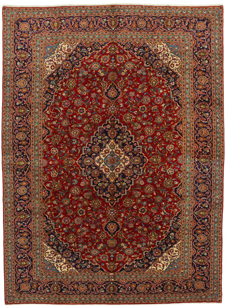 Kashan Persian Carpet 400x284