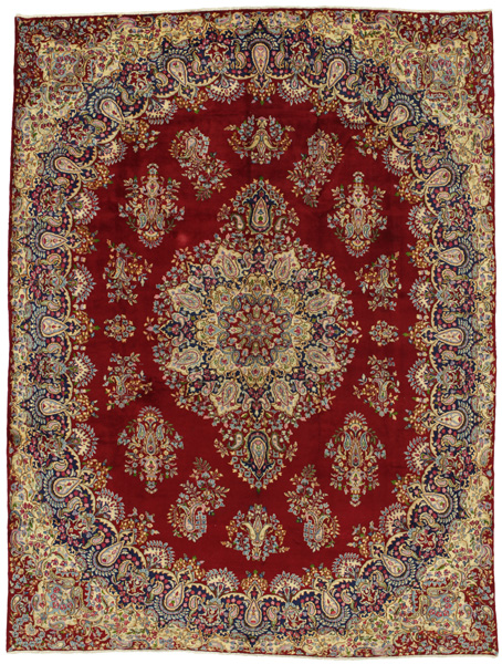 Kerman - old Persian Carpet 356x270