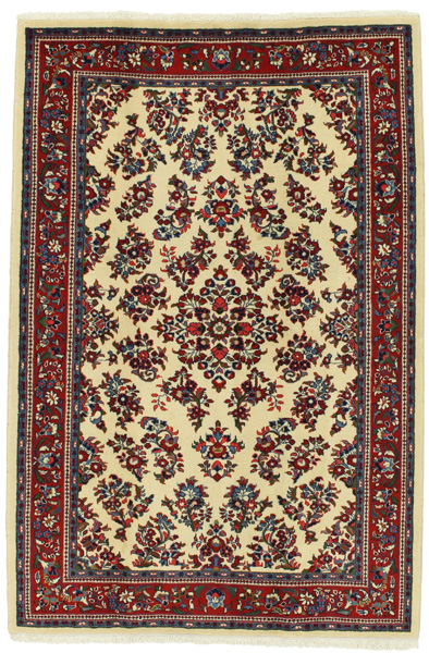 Jozan - Sarouk Persian Carpet 204x135