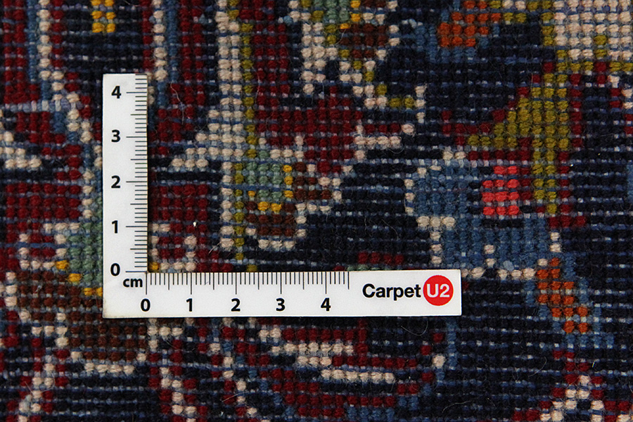Kashan Persian Carpet 403x298 - Picture 3