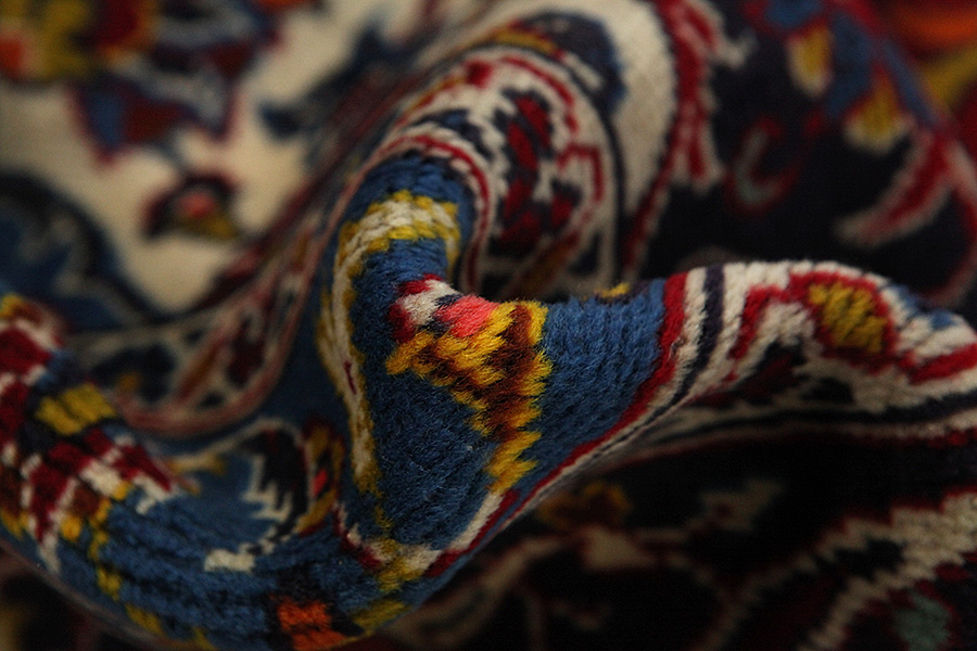 Kashan Persian Carpet 403x298 - Picture 6