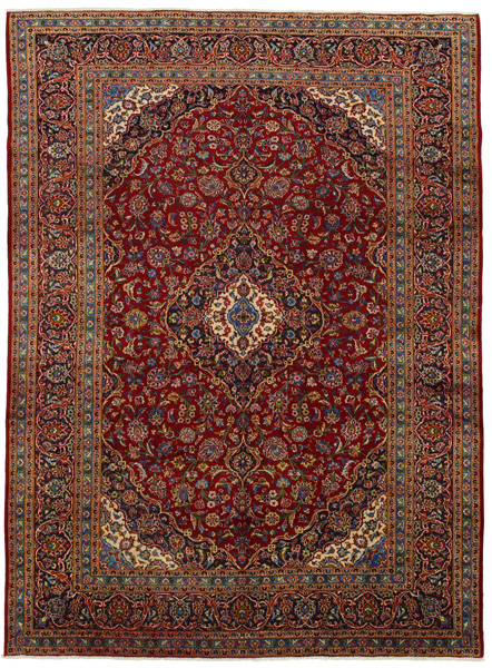 Kashan Persian Carpet 407x292