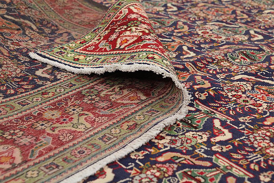 Tabriz - old Persian Carpet 322x253 - Picture 4