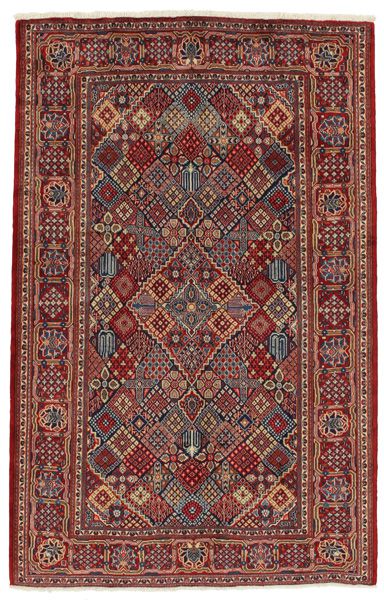 Kashan - old Persian Carpet 210x134