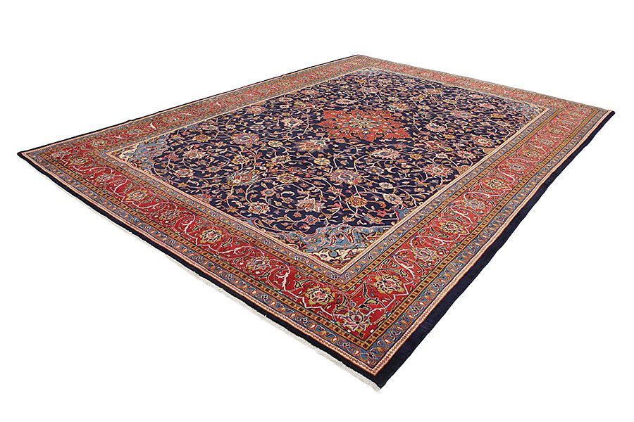 Jozan - Sarouk Persian Carpet 404x303 - Picture 2
