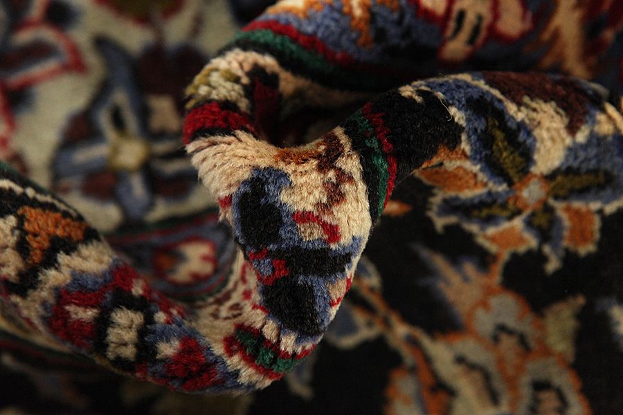 Jozan - Sarouk Persian Carpet 382x297 - Picture 6