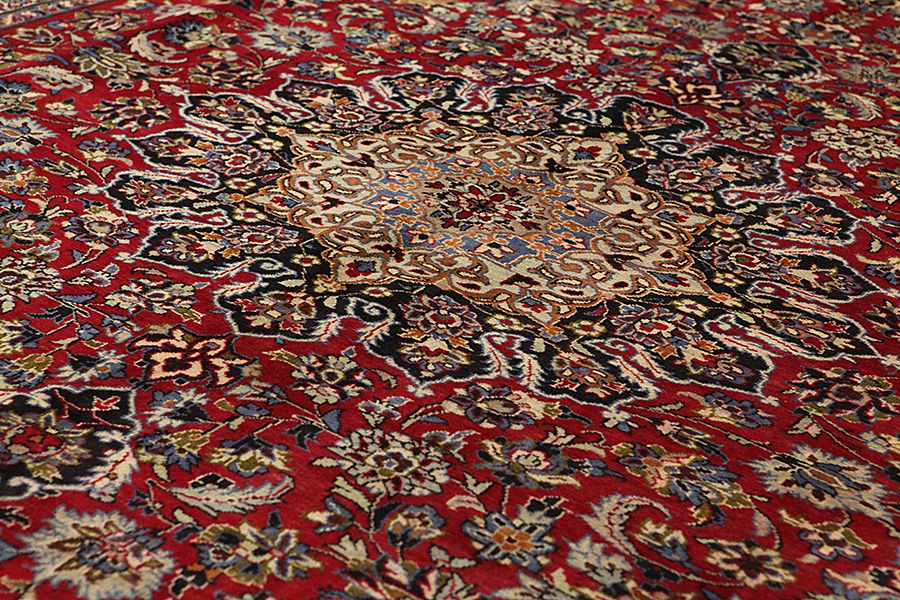Jozan - Sarouk Persian Carpet 382x297 - Picture 8