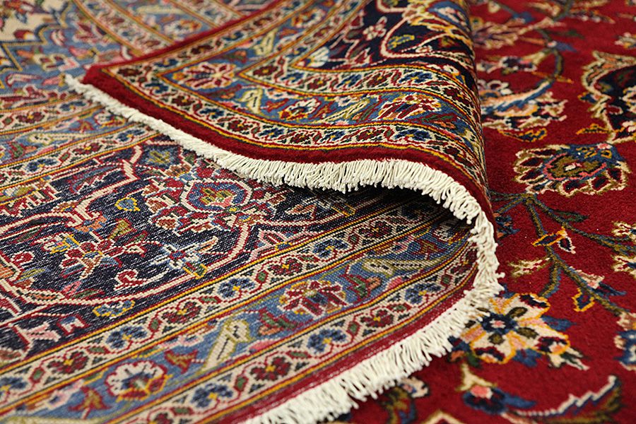 Kashan Persian Carpet 400x290 - Picture 4