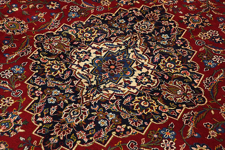 Kashan Persian Carpet 400x290 - Picture 8