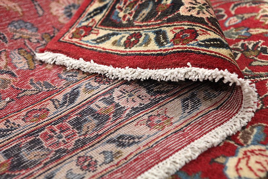 Farahan - Sarouk Persian Carpet 422x100 - Picture 4
