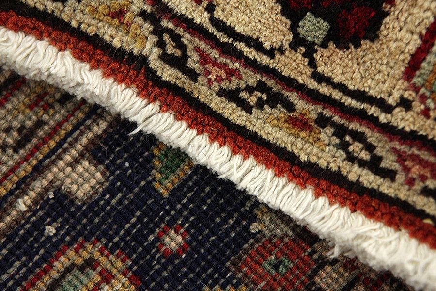Bijar - Kurdi Persian Carpet 388x300 - Picture 5
