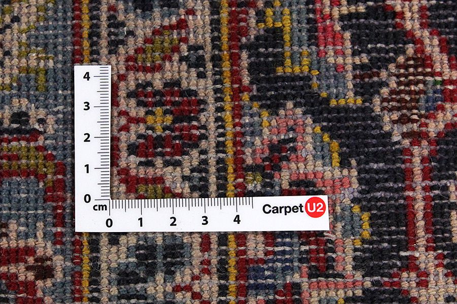 Kashan Persian Carpet 396x295 - Picture 3