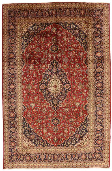 Kashan Persian Carpet 380x250