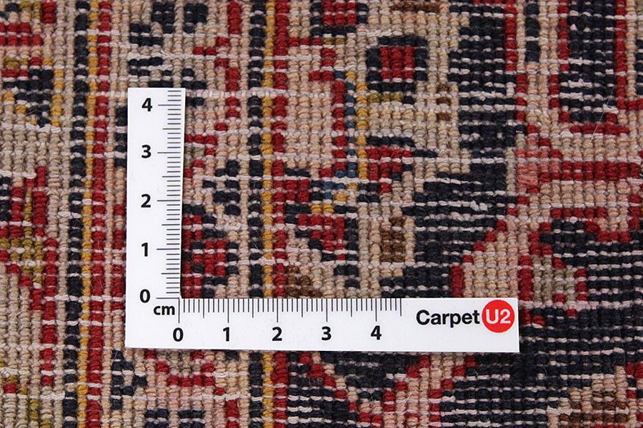 Kashan Persian Carpet 380x250 - Picture 3