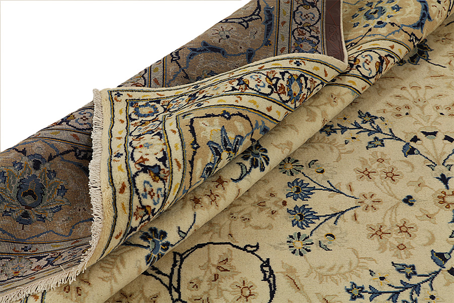 Kashan Persian Carpet 383x290 - Picture 5
