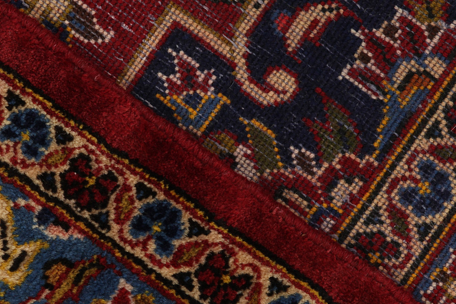 Kashan Persian Carpet 387x292 - Picture 7