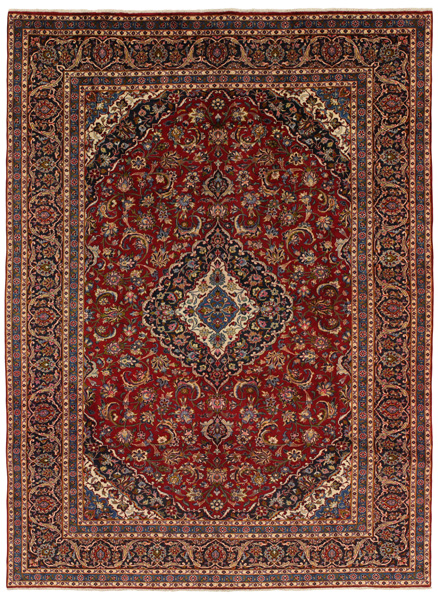Kashan Persian Carpet 378x273